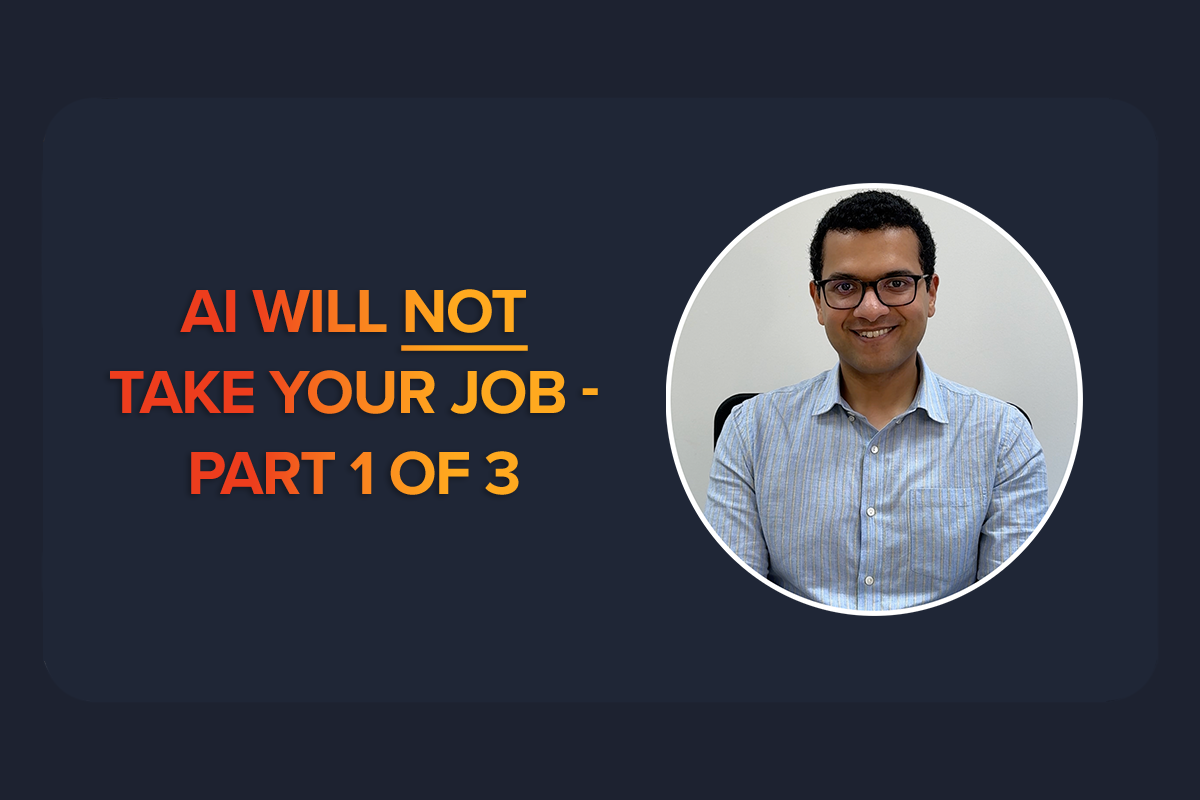AI Will NOT Take Your Job