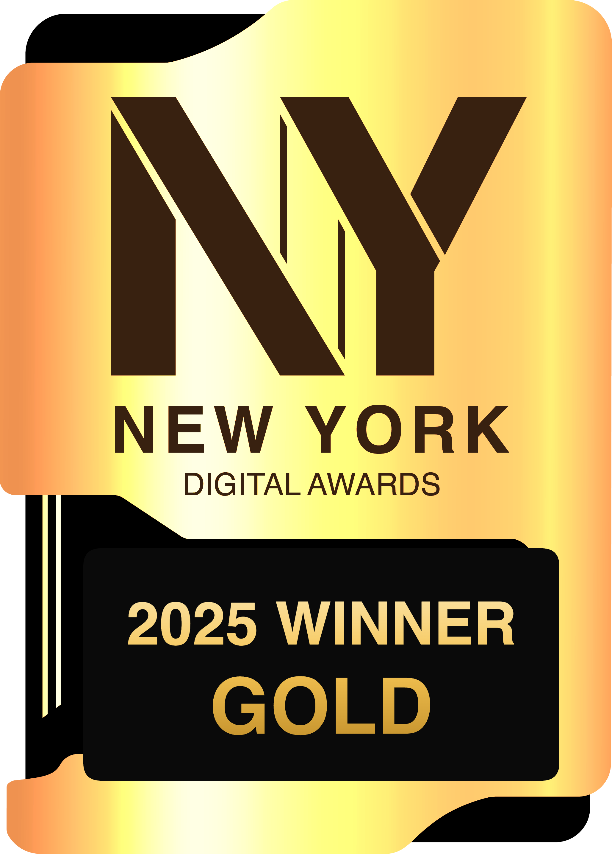 Gold trophy